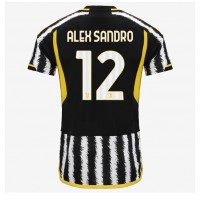 Juventus Alex Sandro #12 Replica Home Shirt 2023-24 Short Sleeve